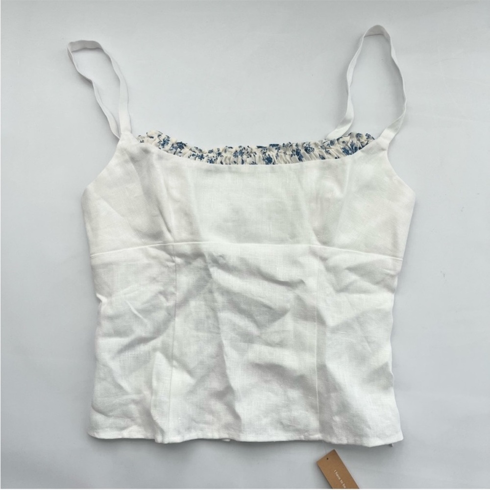 Reformation linen top
